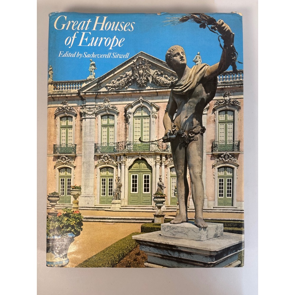 Great Houses of Europe Sacheverell Sitwell Edwin Smith Architecture History Book